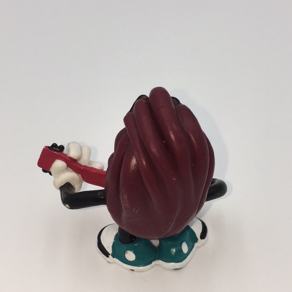 Vintage California Raisin Applause Miniature Vinyl Figure Guitar 1988 - Picture 3 of 11